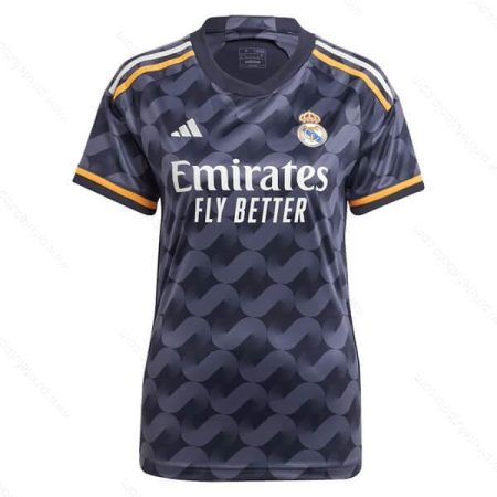 Real Madrid Away Moteriškos Futbolo marškinėliai 23/24